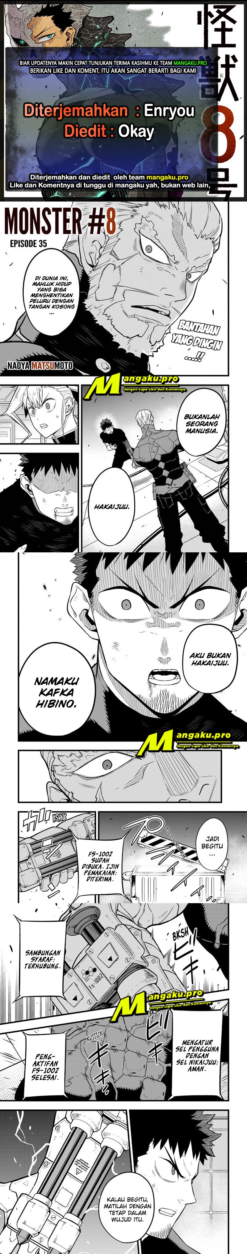 8Kaijuu Chapter 35