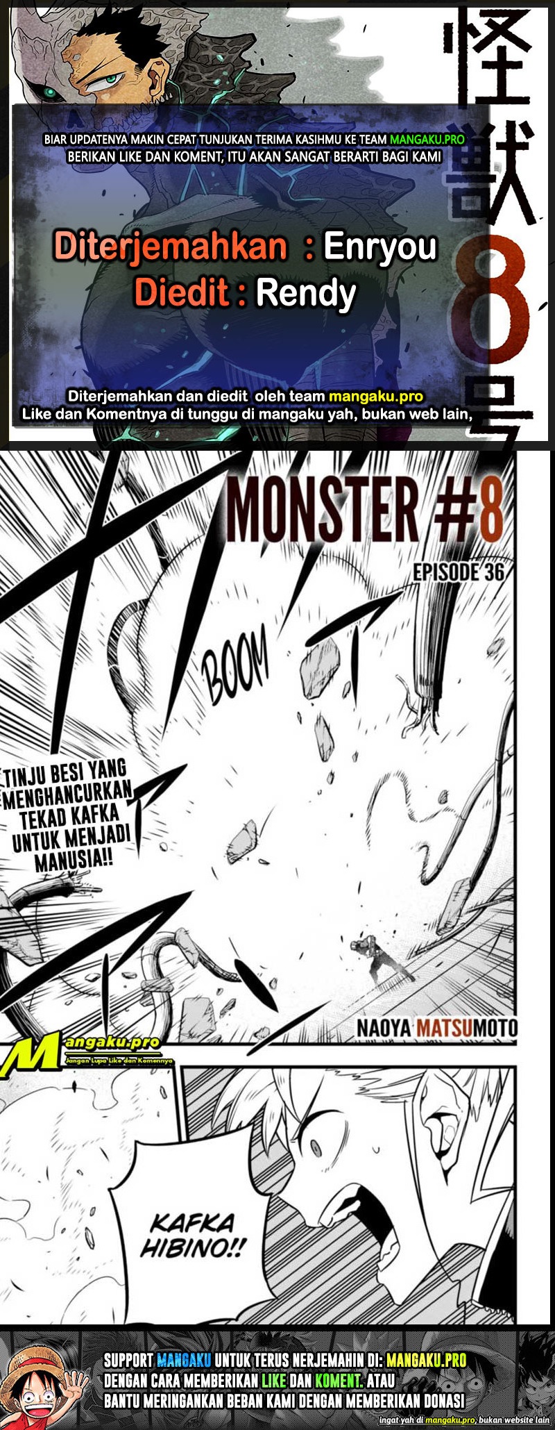 8Kaijuu Chapter 36