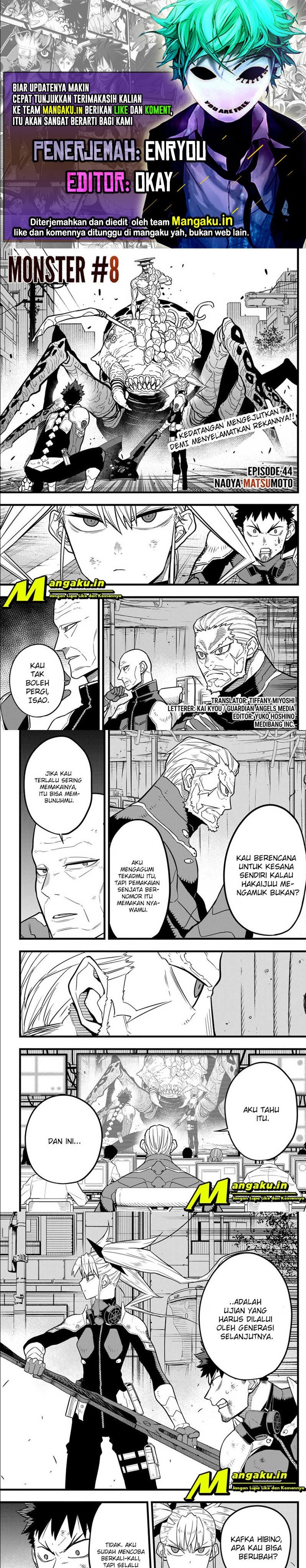 8Kaijuu Chapter 44
