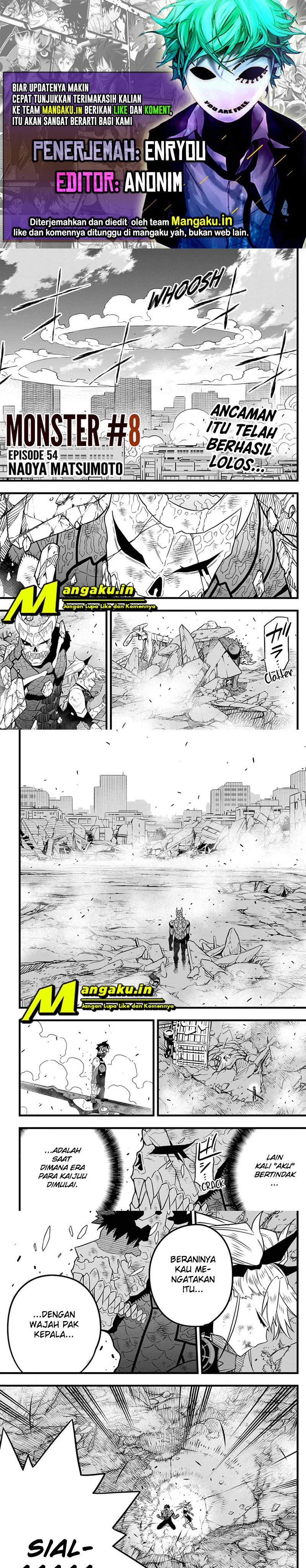 8Kaijuu Chapter 54