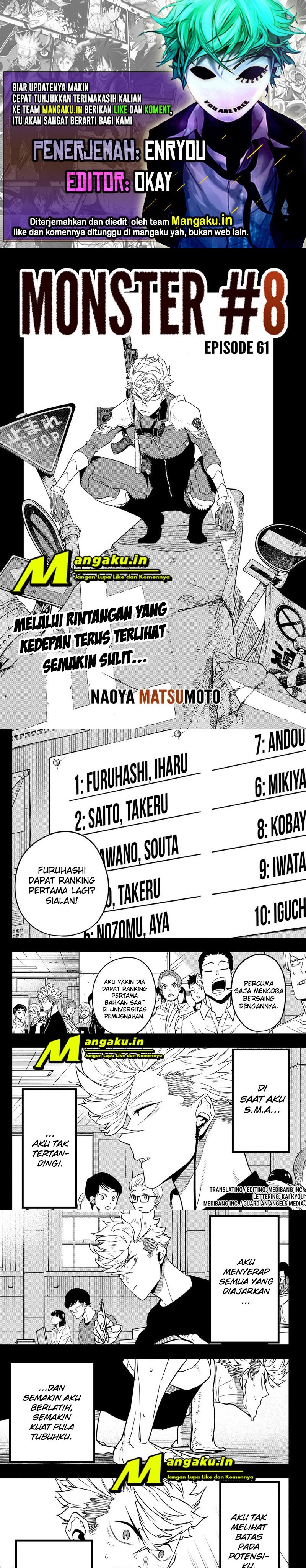 8Kaijuu Chapter 61