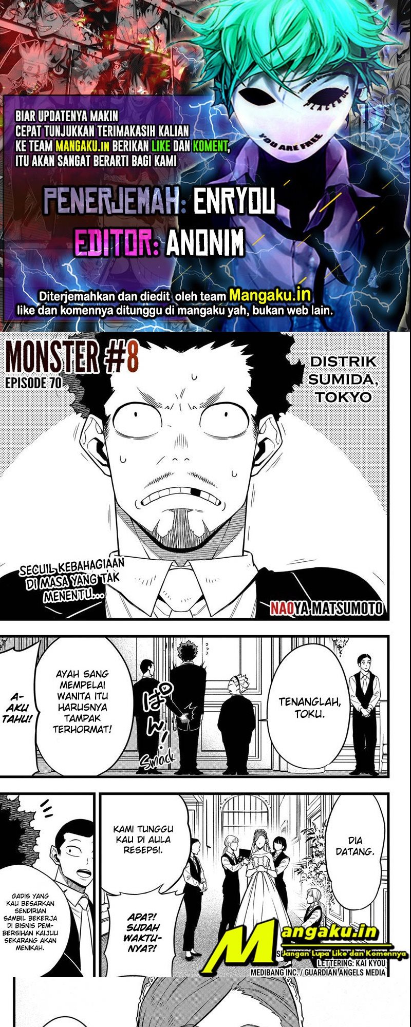 8Kaijuu Chapter 70