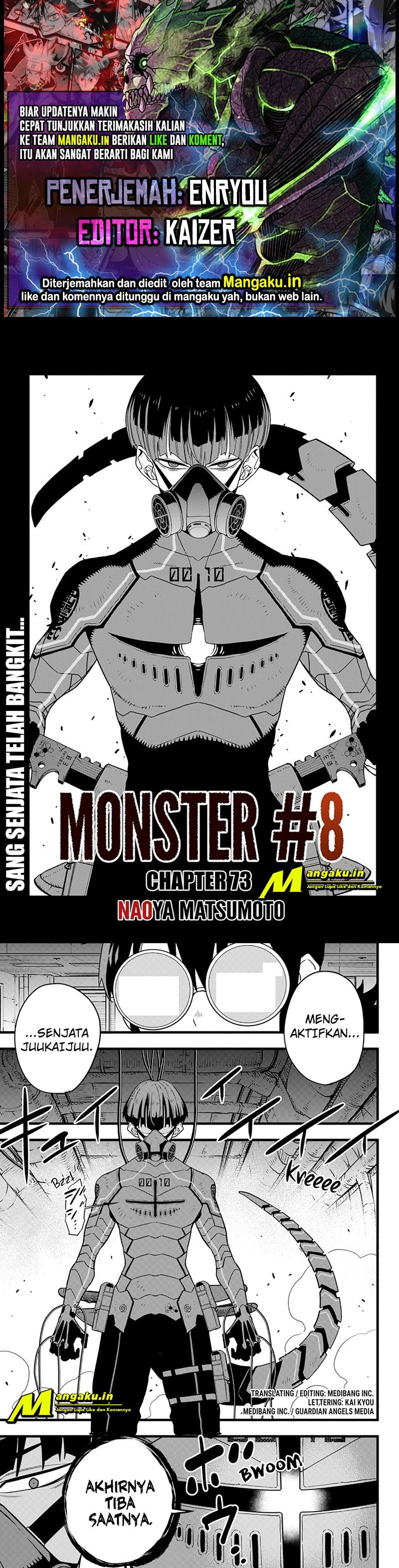 8Kaijuu Chapter 73