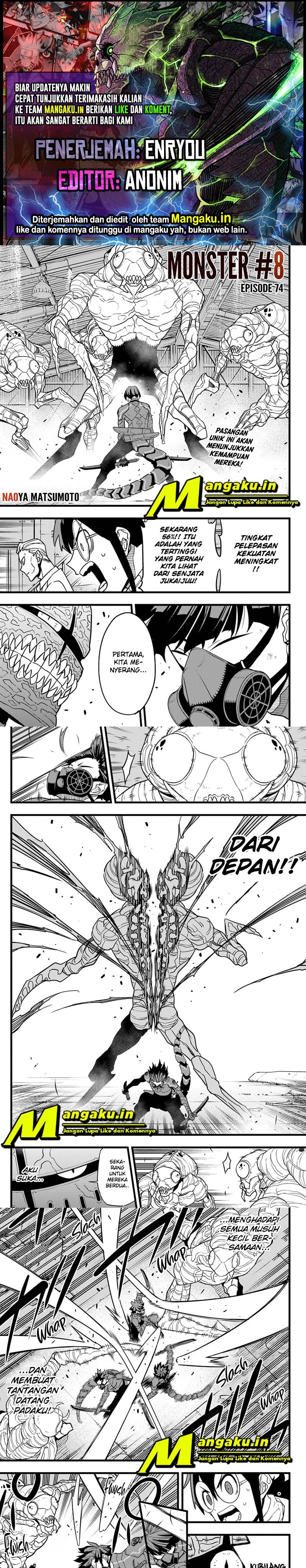 8Kaijuu Chapter 74