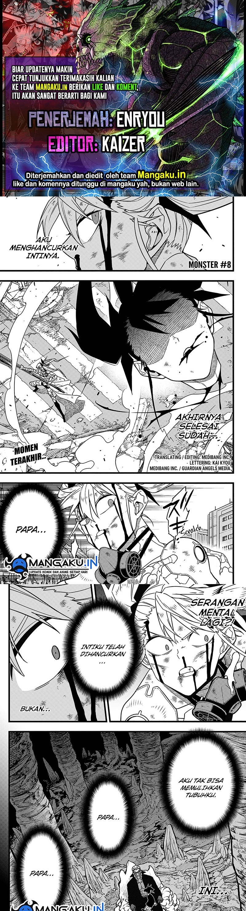 8Kaijuu Chapter 85