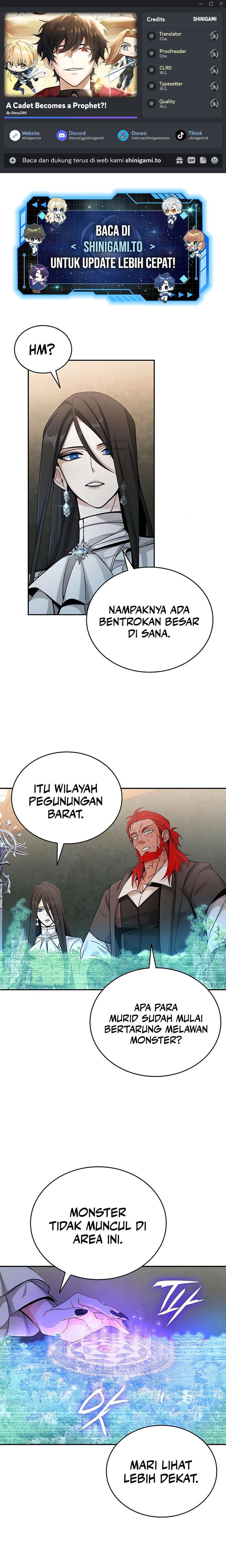 A Cadet Becomes A Prophet?! Chapter 7