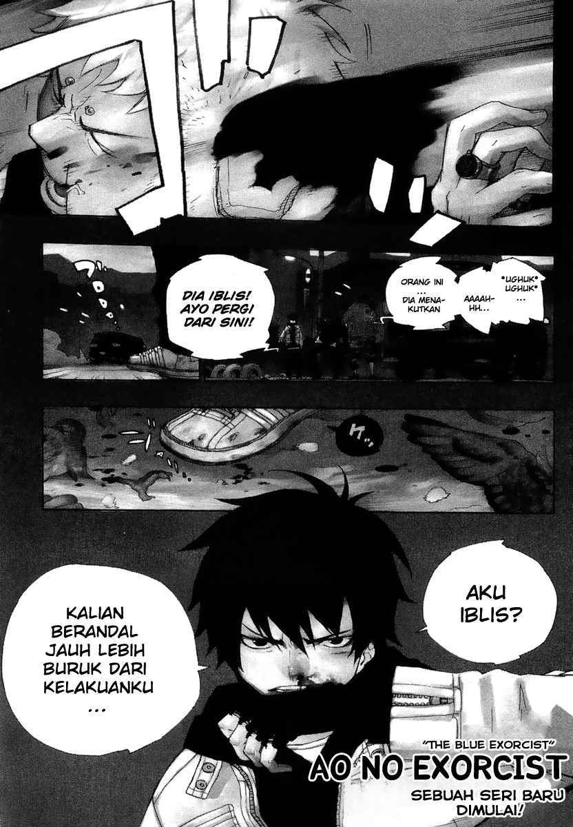 Ao no Exorcist Chapter 1