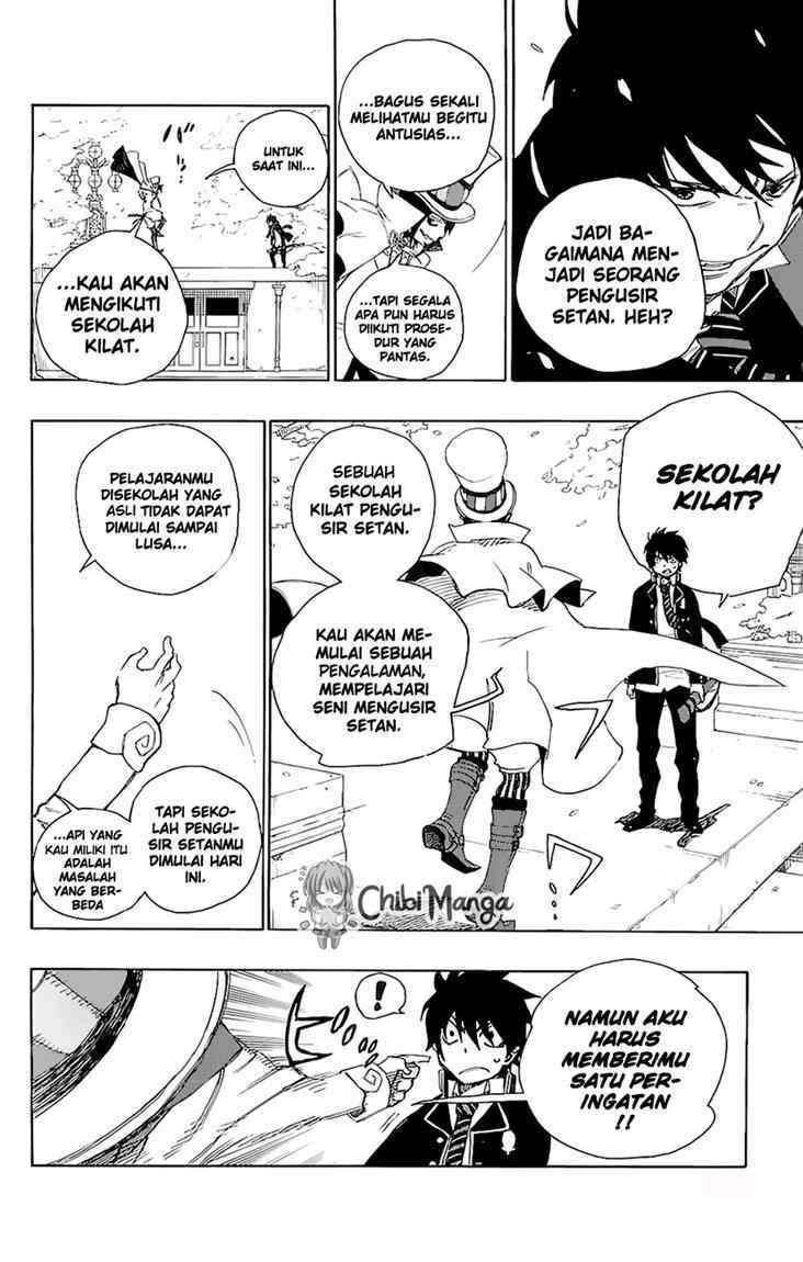Ao no Exorcist Chapter 2