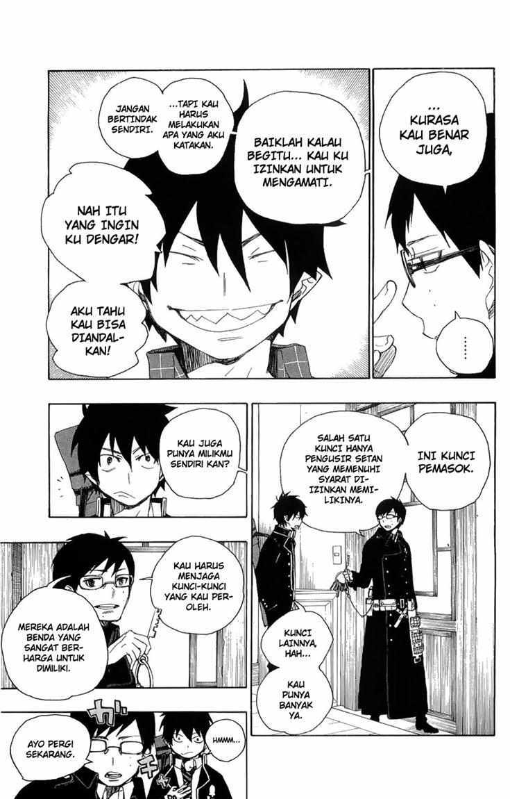 Ao no Exorcist Chapter 3