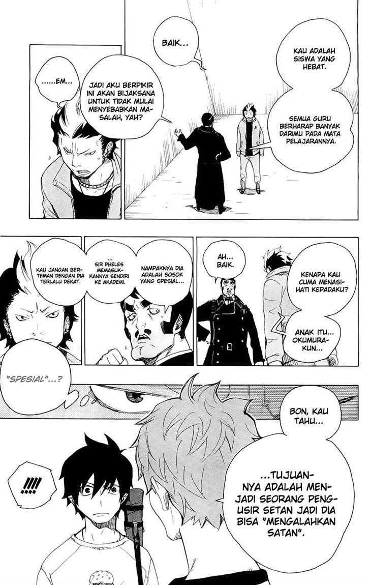 Ao no Exorcist Chapter 4