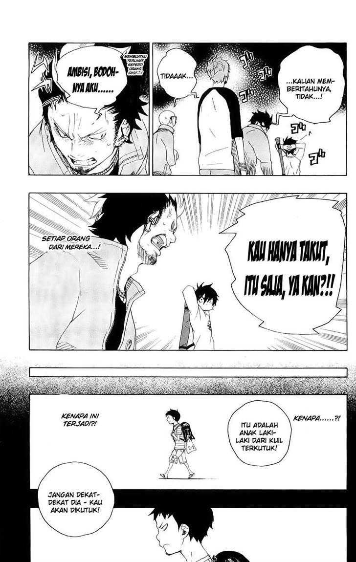 Ao no Exorcist Chapter 4