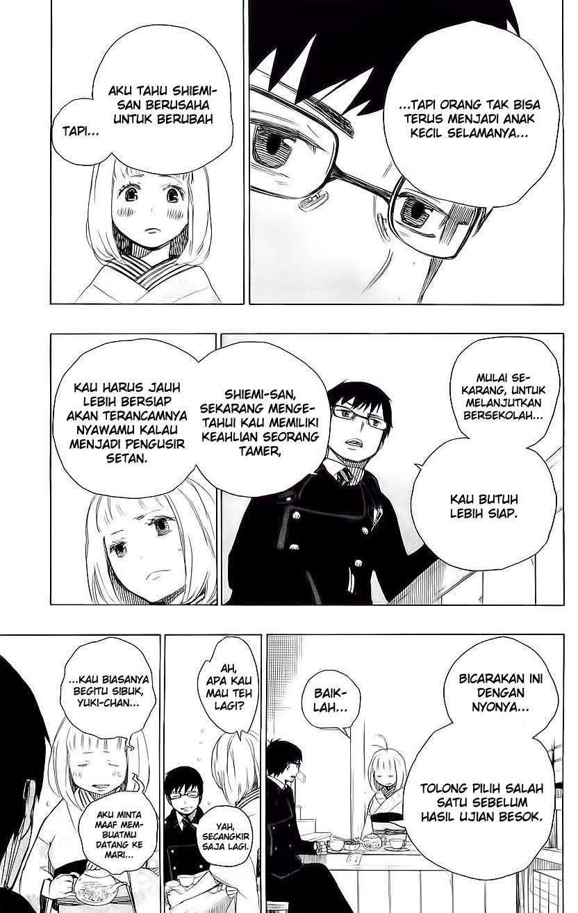 Ao no Exorcist Chapter 7