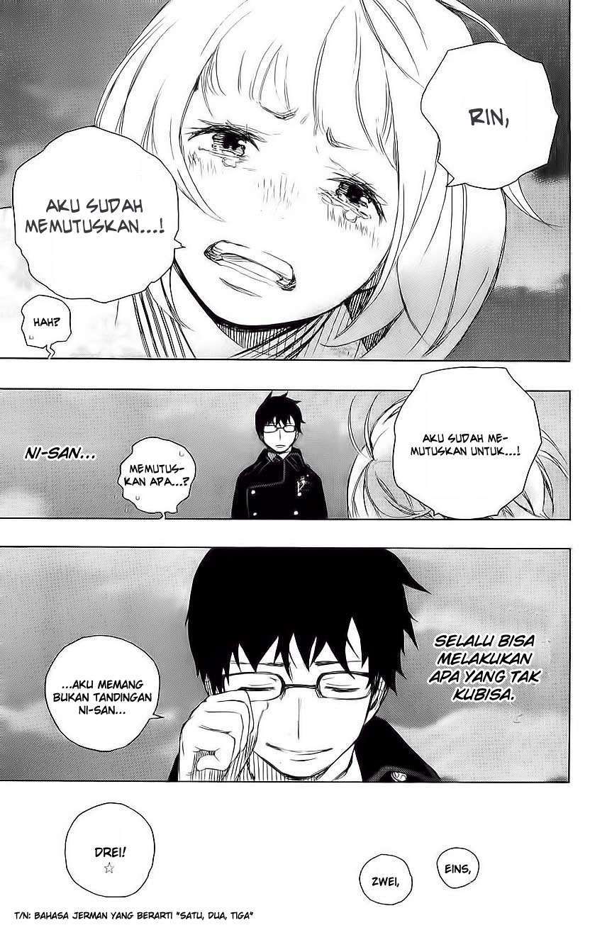 Ao no Exorcist Chapter 7