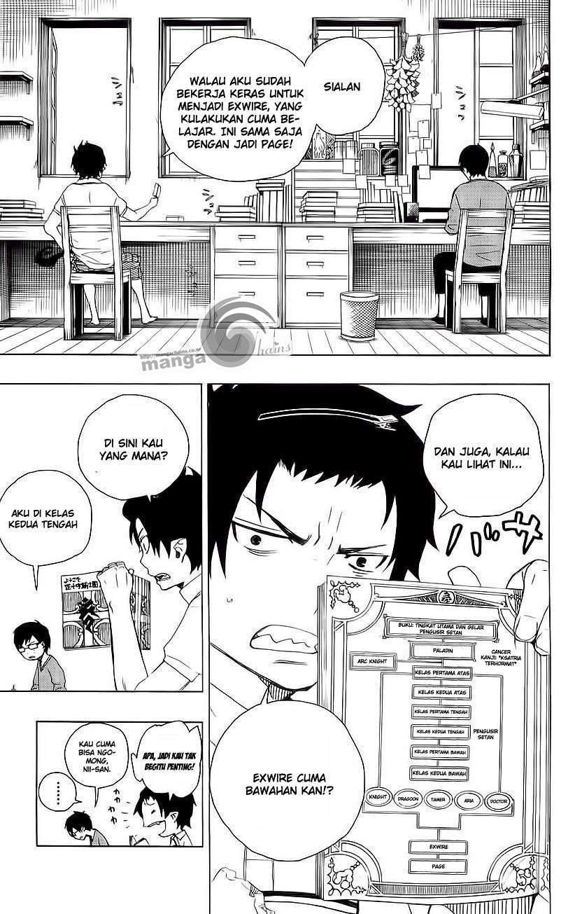 Ao no Exorcist Chapter 8