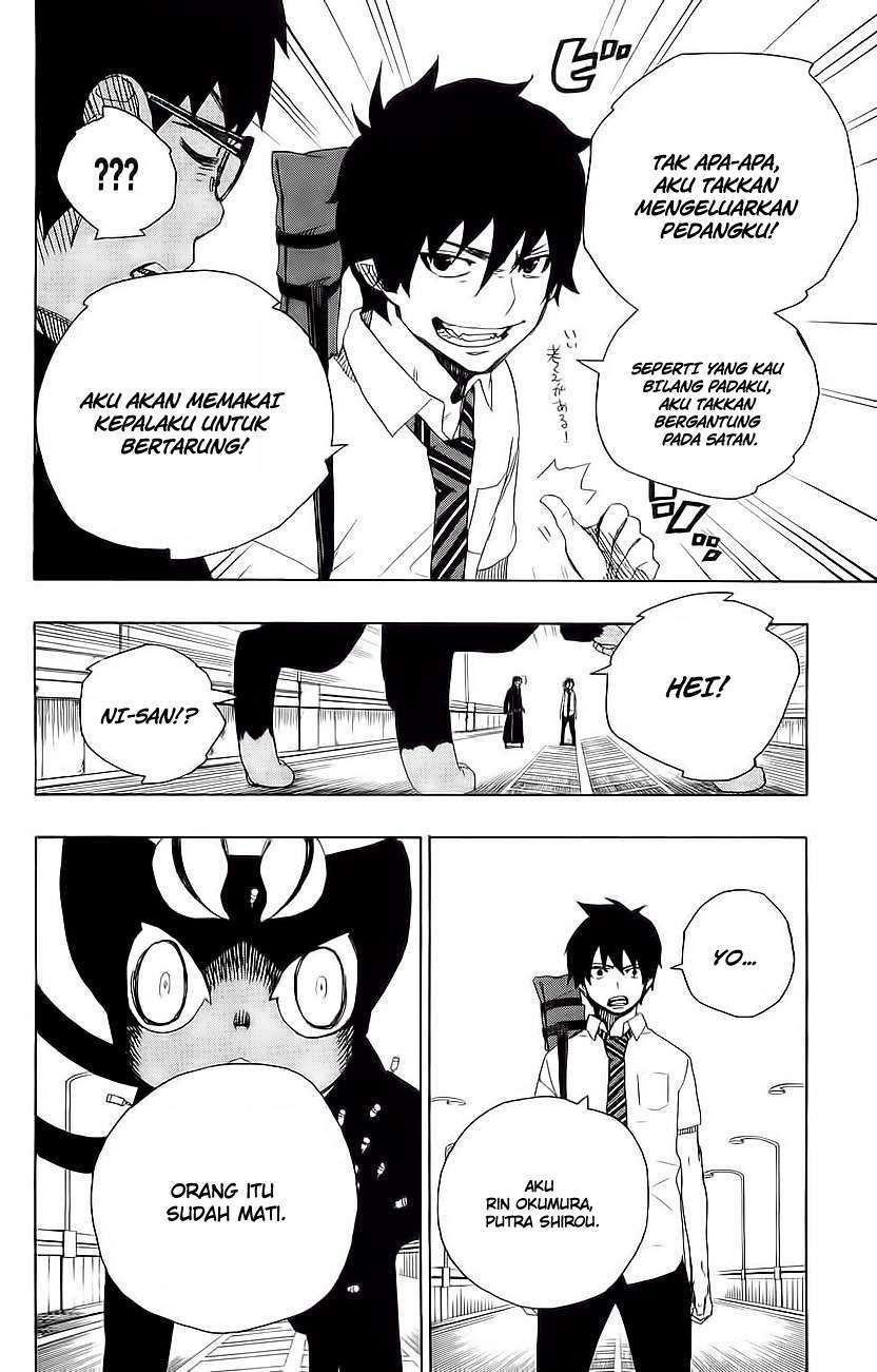 Ao no Exorcist Chapter 8
