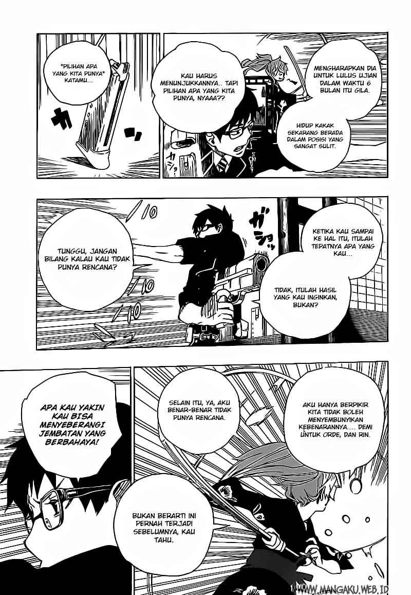 Ao no Exorcist Chapter 15