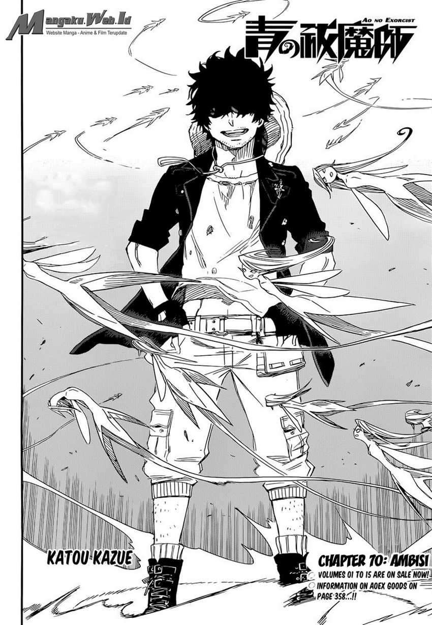 Ao no Exorcist Chapter 70
