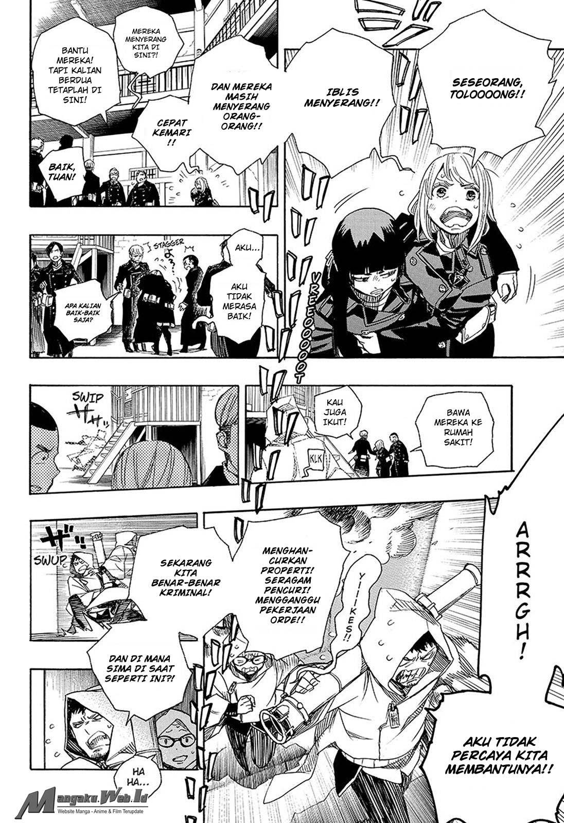 Ao no Exorcist Chapter 95