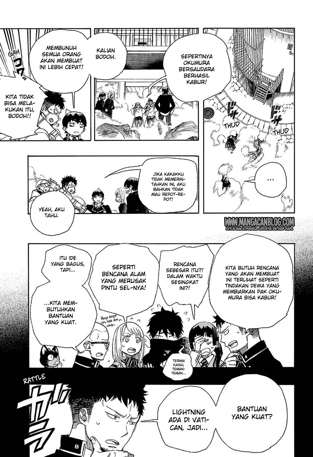 Ao no Exorcist Chapter 96