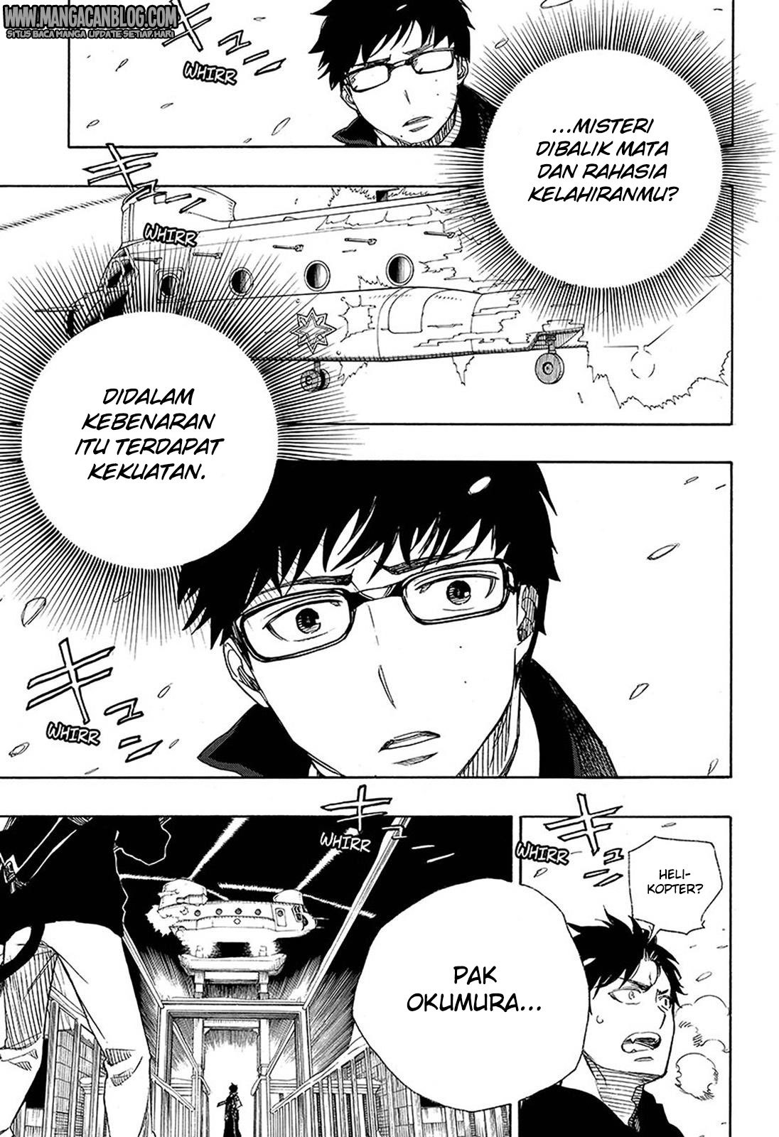 Ao no Exorcist Chapter 96