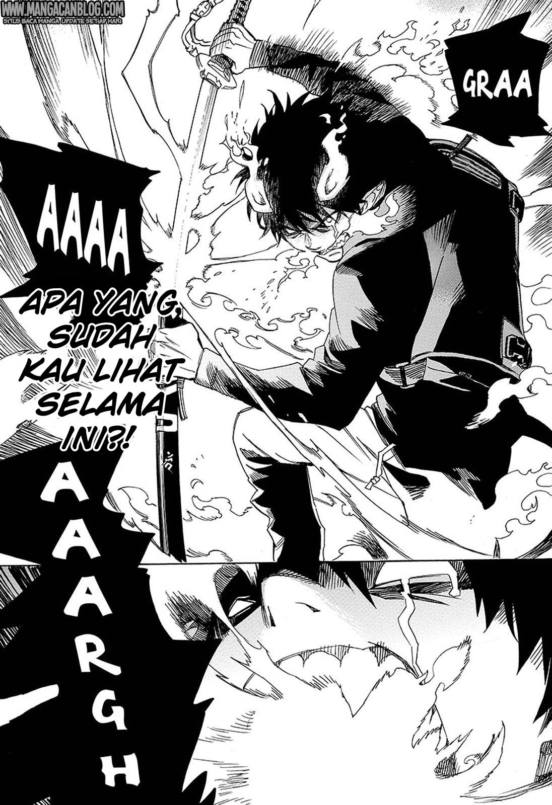 Ao no Exorcist Chapter 96