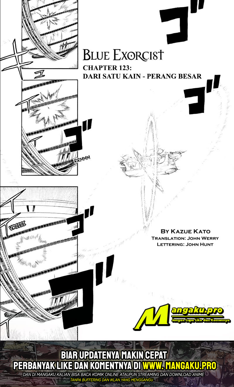 Ao no Exorcist Chapter 123