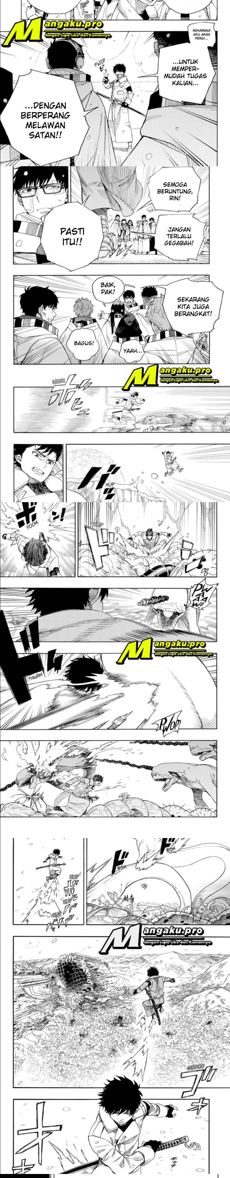 Ao no Exorcist Chapter 132