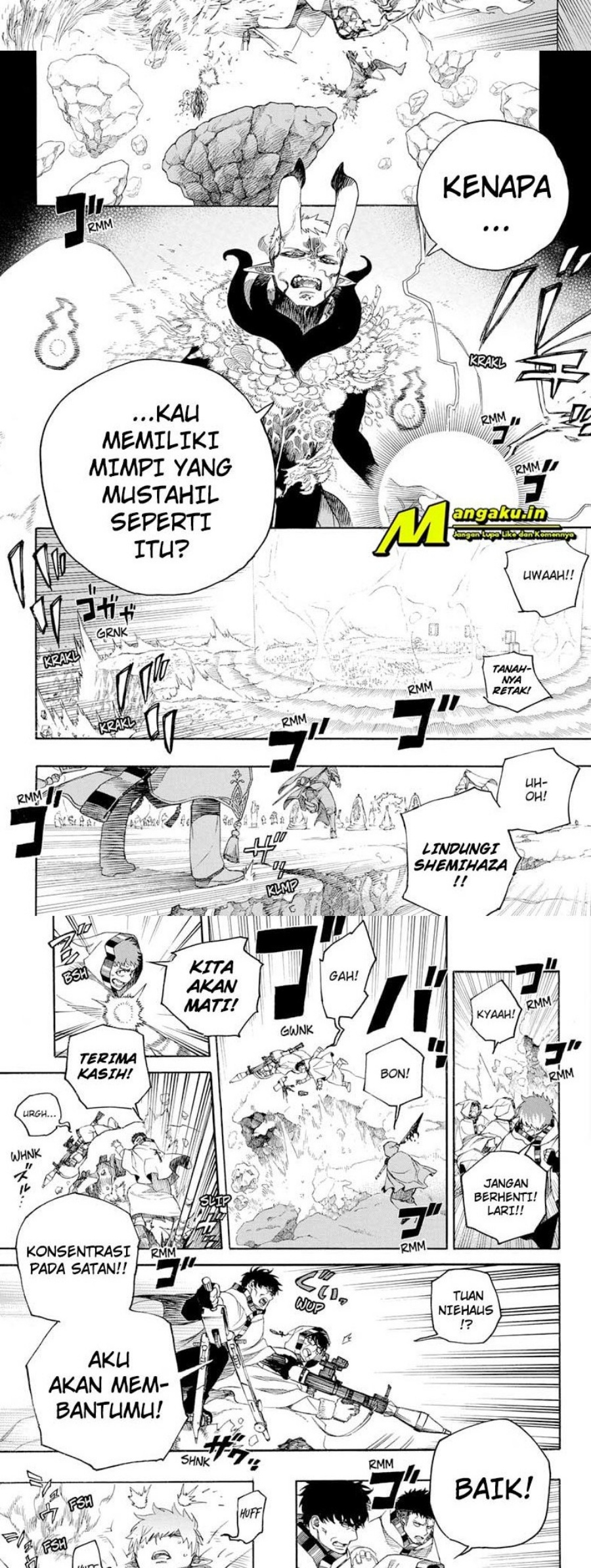 Ao no Exorcist Chapter 136