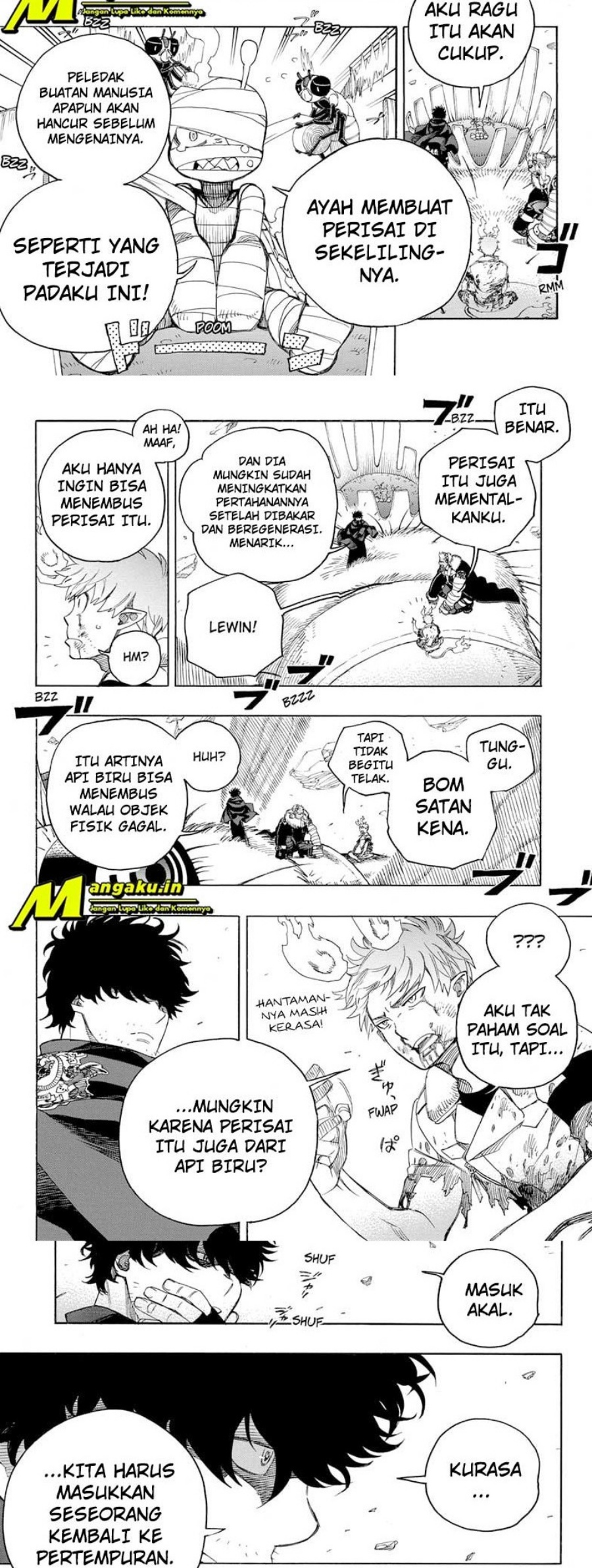 Ao no Exorcist Chapter 136
