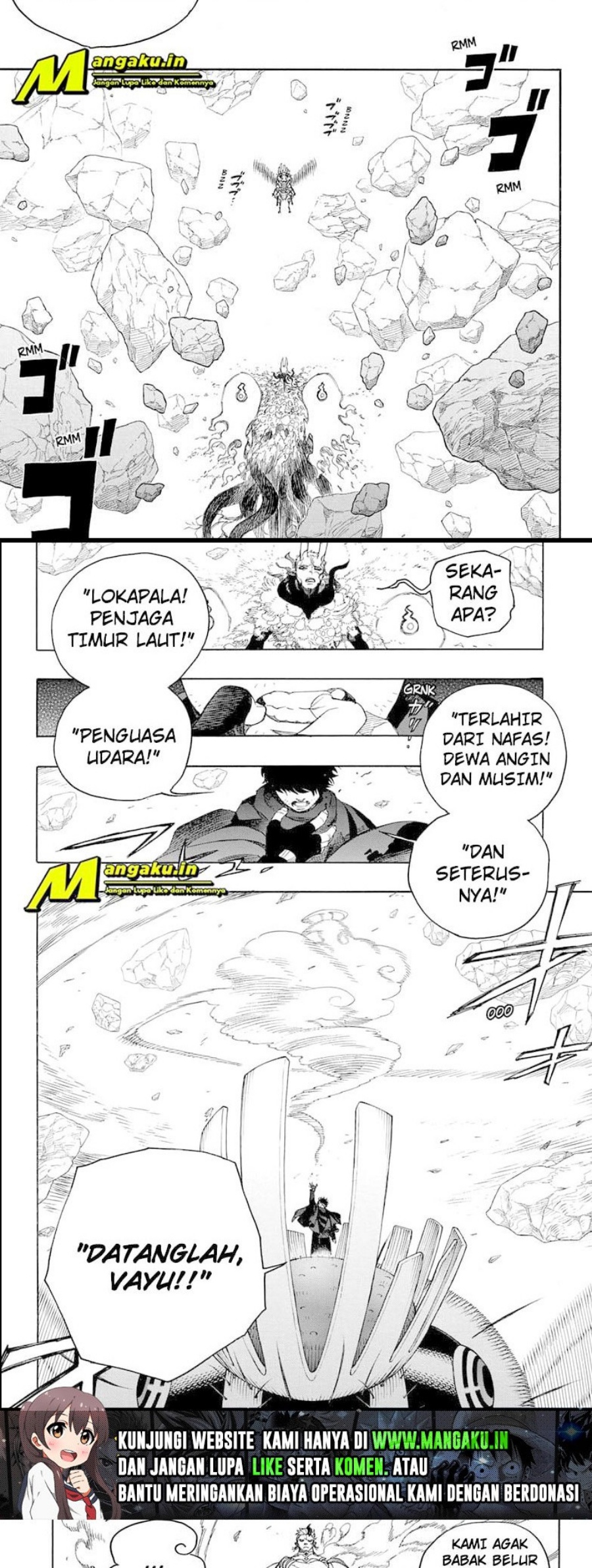 Ao no Exorcist Chapter 136