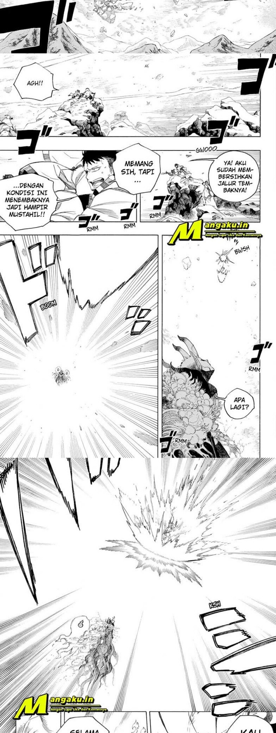 Ao no Exorcist Chapter 136
