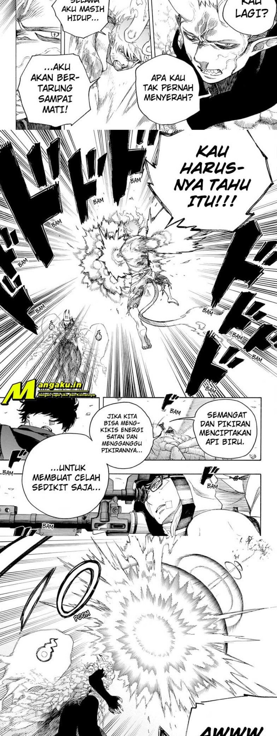 Ao no Exorcist Chapter 136