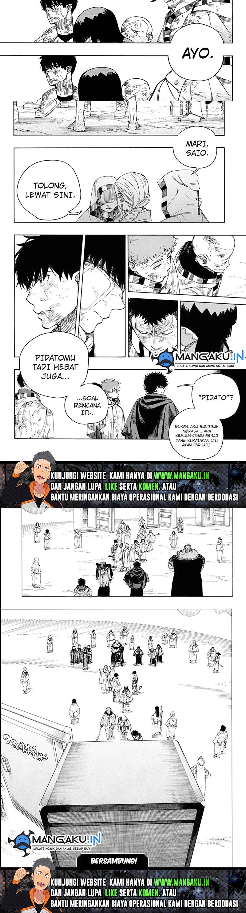 Ao no Exorcist Chapter 142