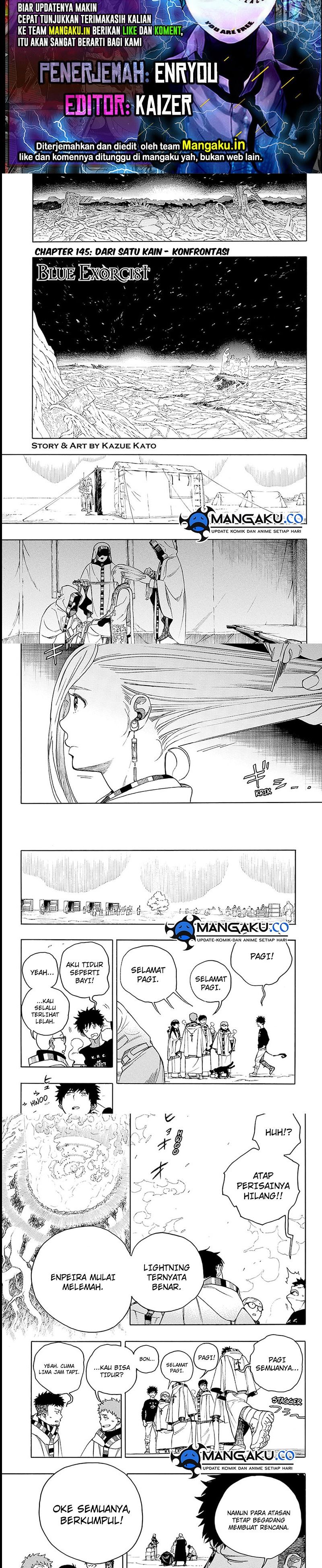 Ao no Exorcist Chapter 145