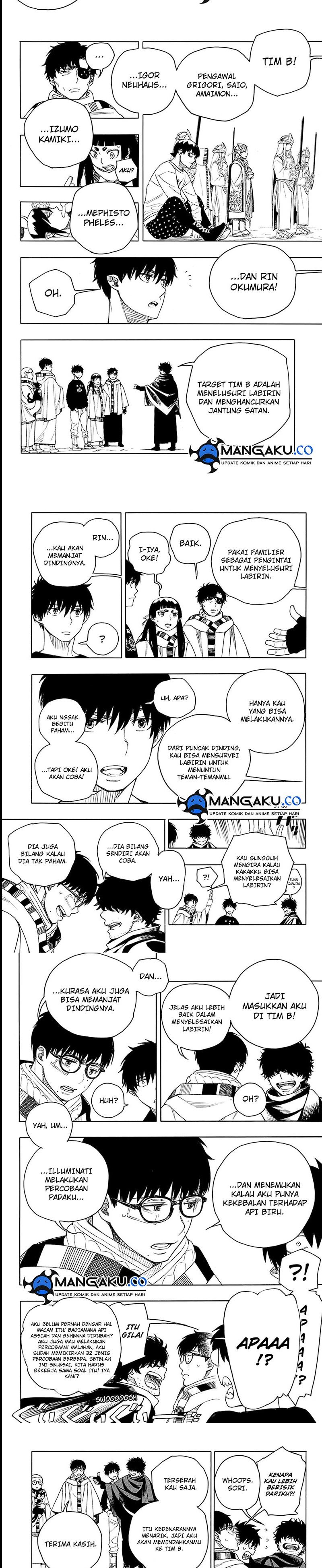Ao no Exorcist Chapter 145