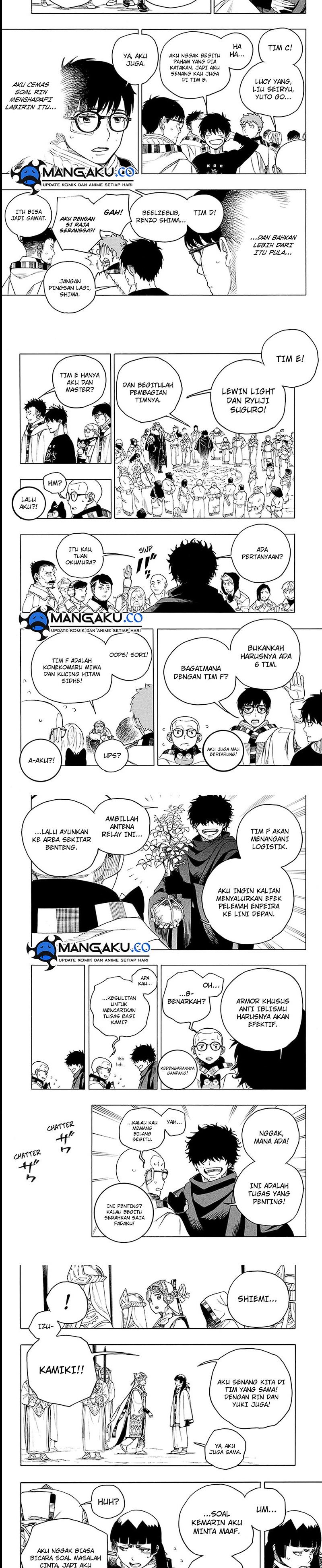Ao no Exorcist Chapter 145