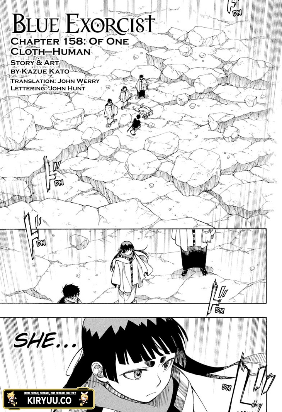Ao no Exorcist Chapter 158
