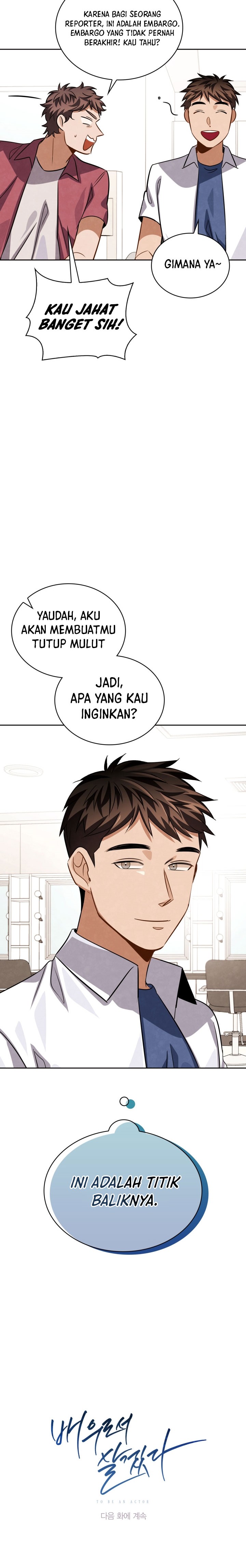 Be the Actor Chapter 43
