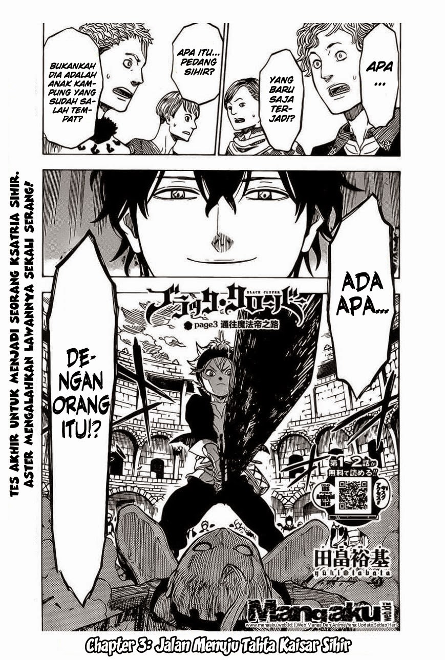Black Clover Chapter 3