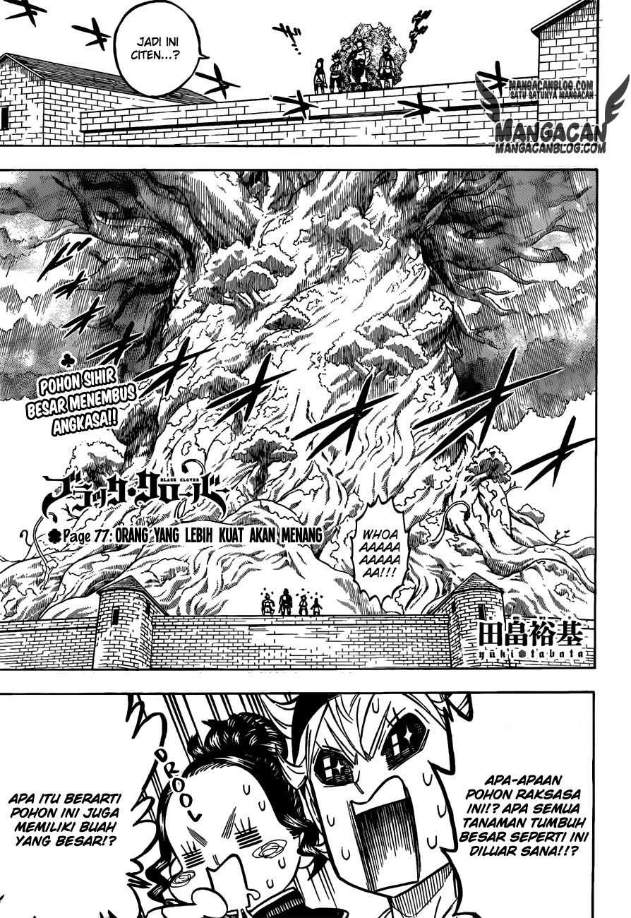 Black Clover Chapter 77