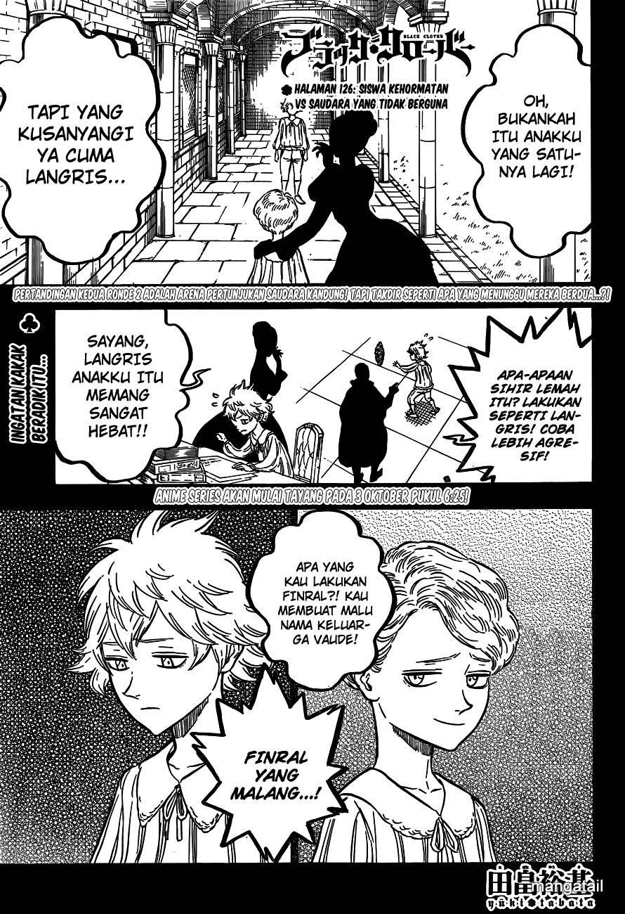 Black Clover Chapter 126