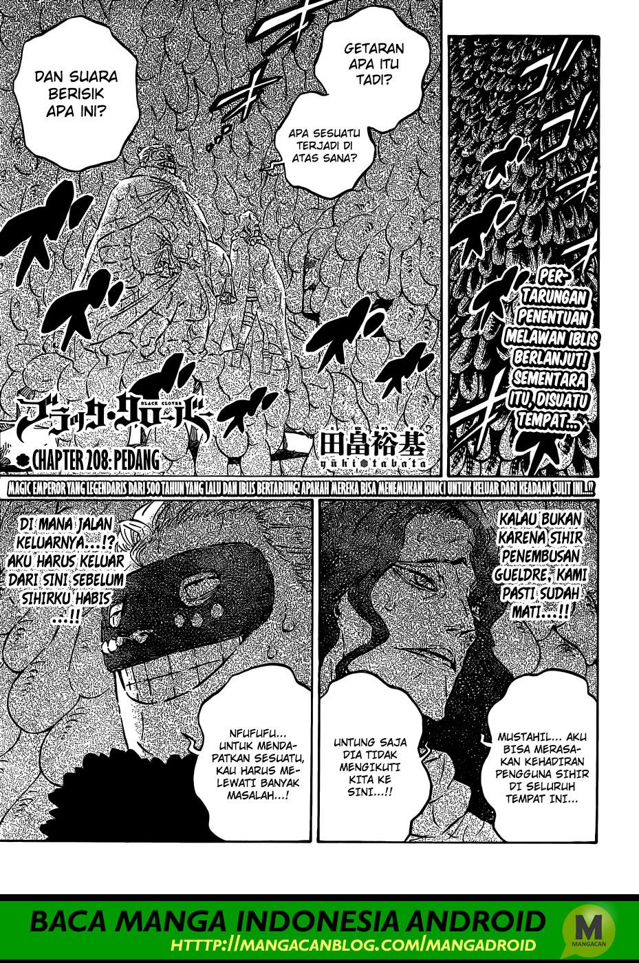 Black Clover Chapter 208