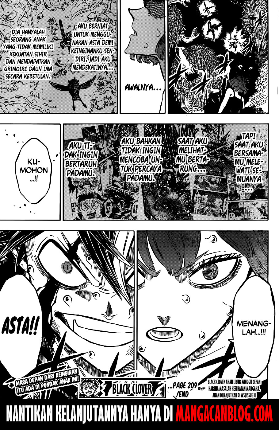 Black Clover Chapter 209