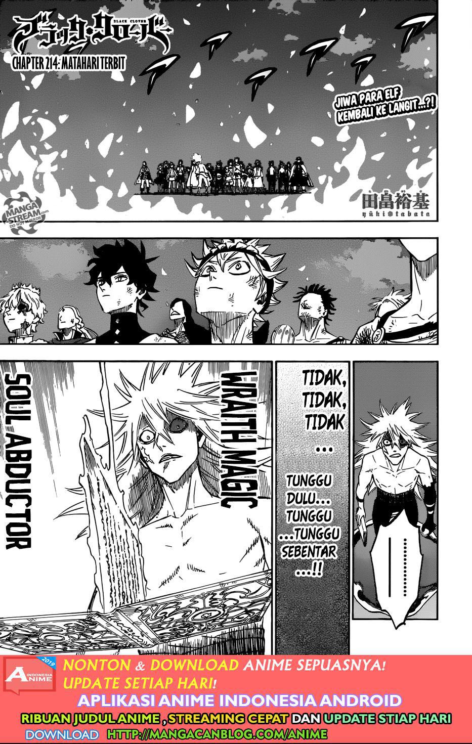 Black Clover Chapter 214