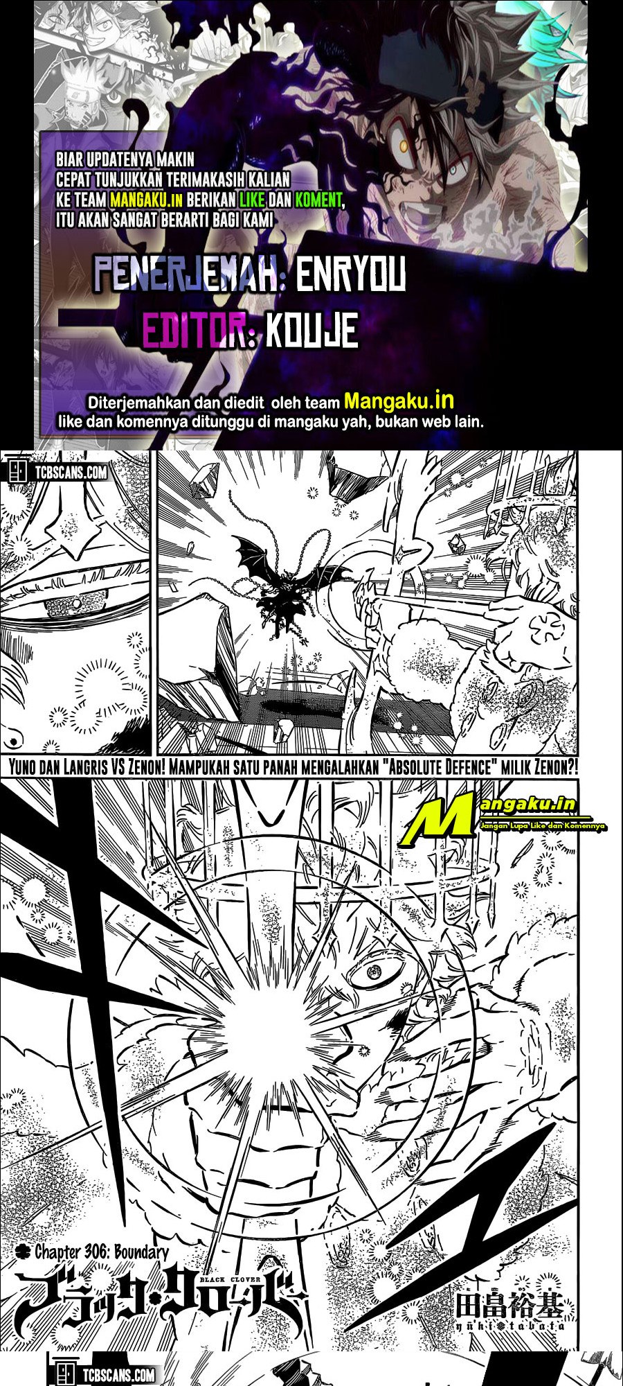 Black Clover Chapter 306