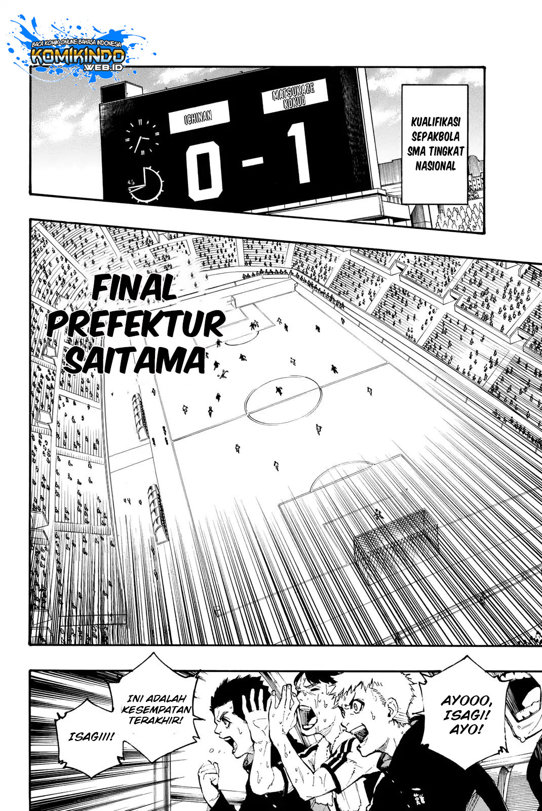 Blue Lock Chapter 1