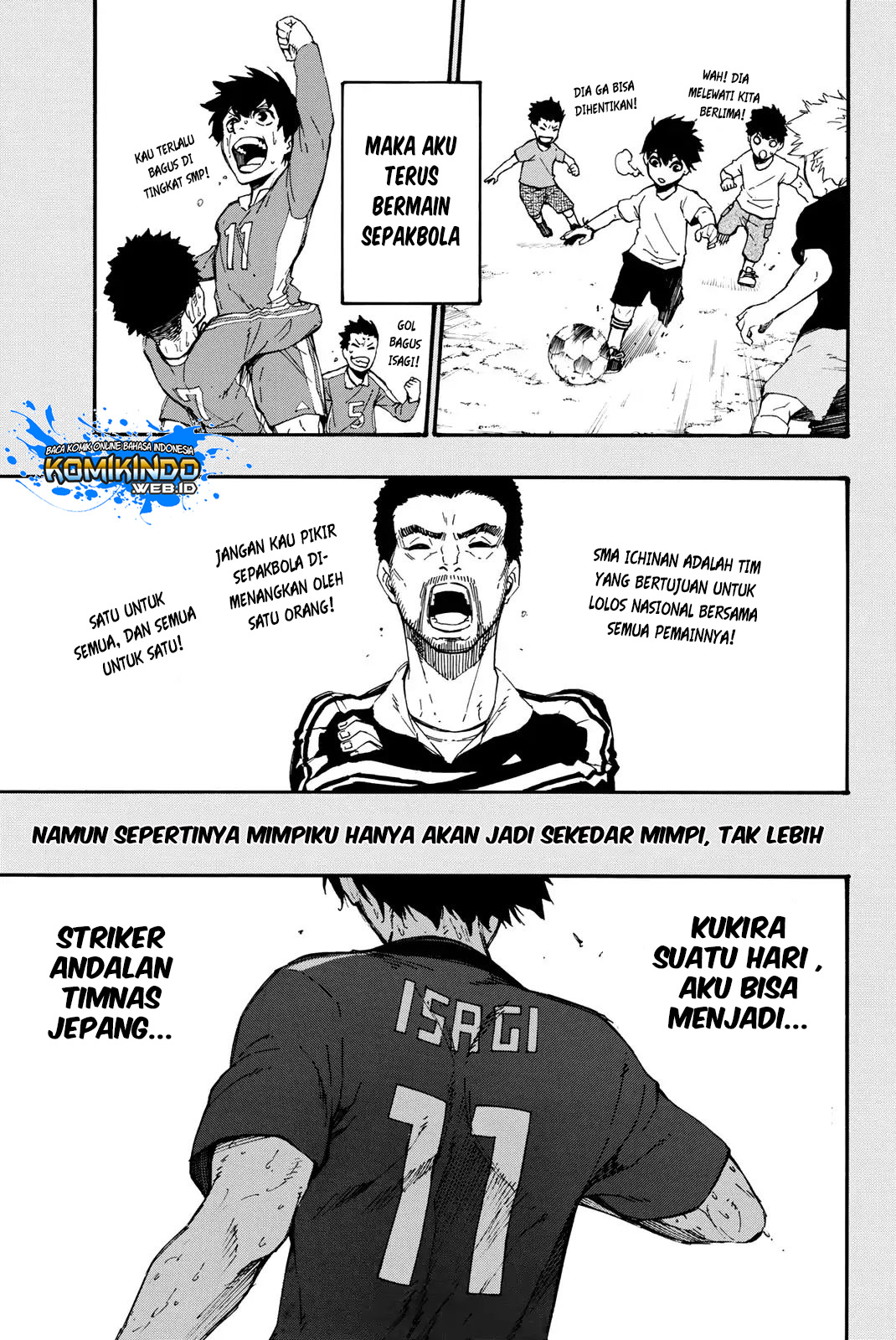 Blue Lock Chapter 1