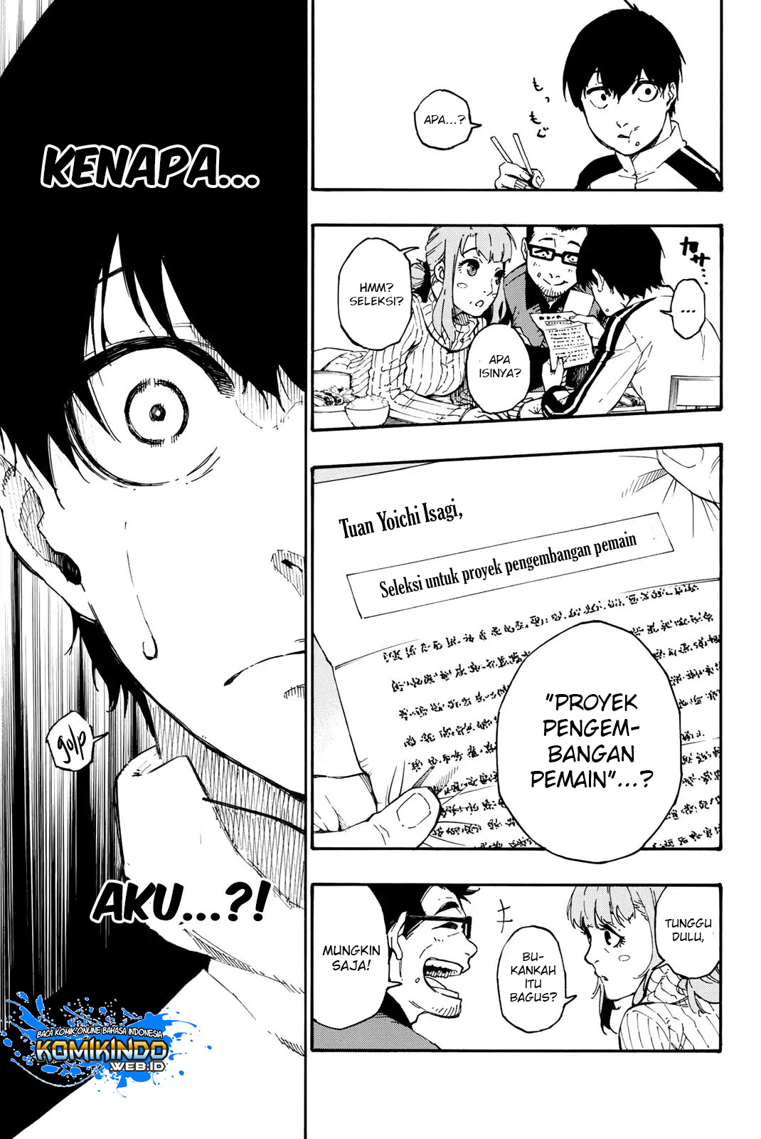 Blue Lock Chapter 1