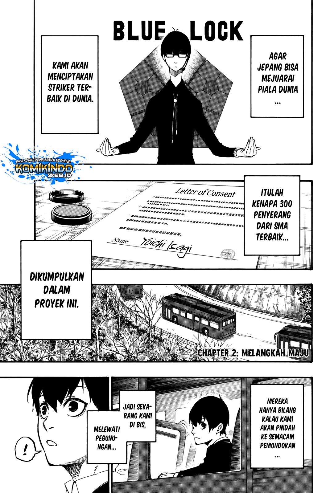 Blue Lock Chapter 2
