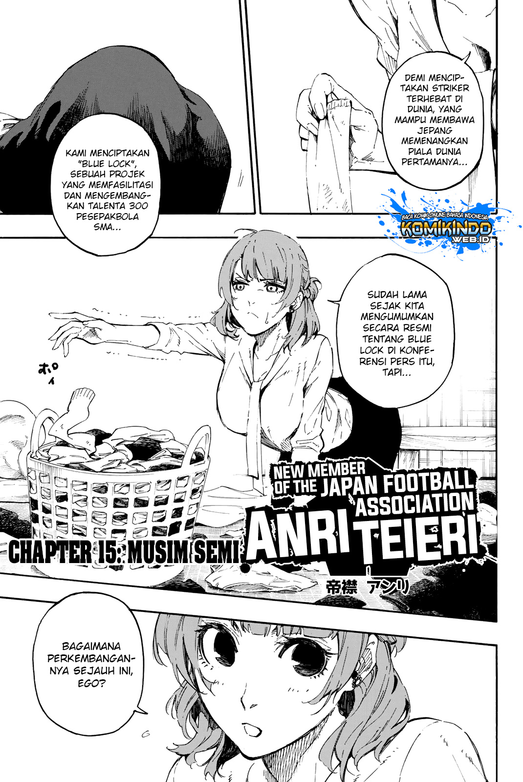 Blue Lock Chapter 15